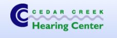 Cedar Creek Hearing Center logo